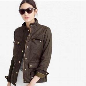 J.Crew Factory relaxed boyfriend field jacket